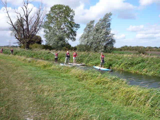 Canal paddling